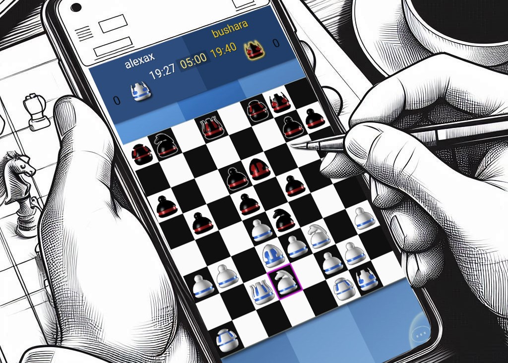 Bullet chess players making rapid decisions